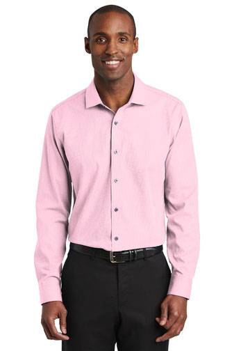 Red House  ®  Slim Fit Nailhead Non-Iron Shirt. RH390
