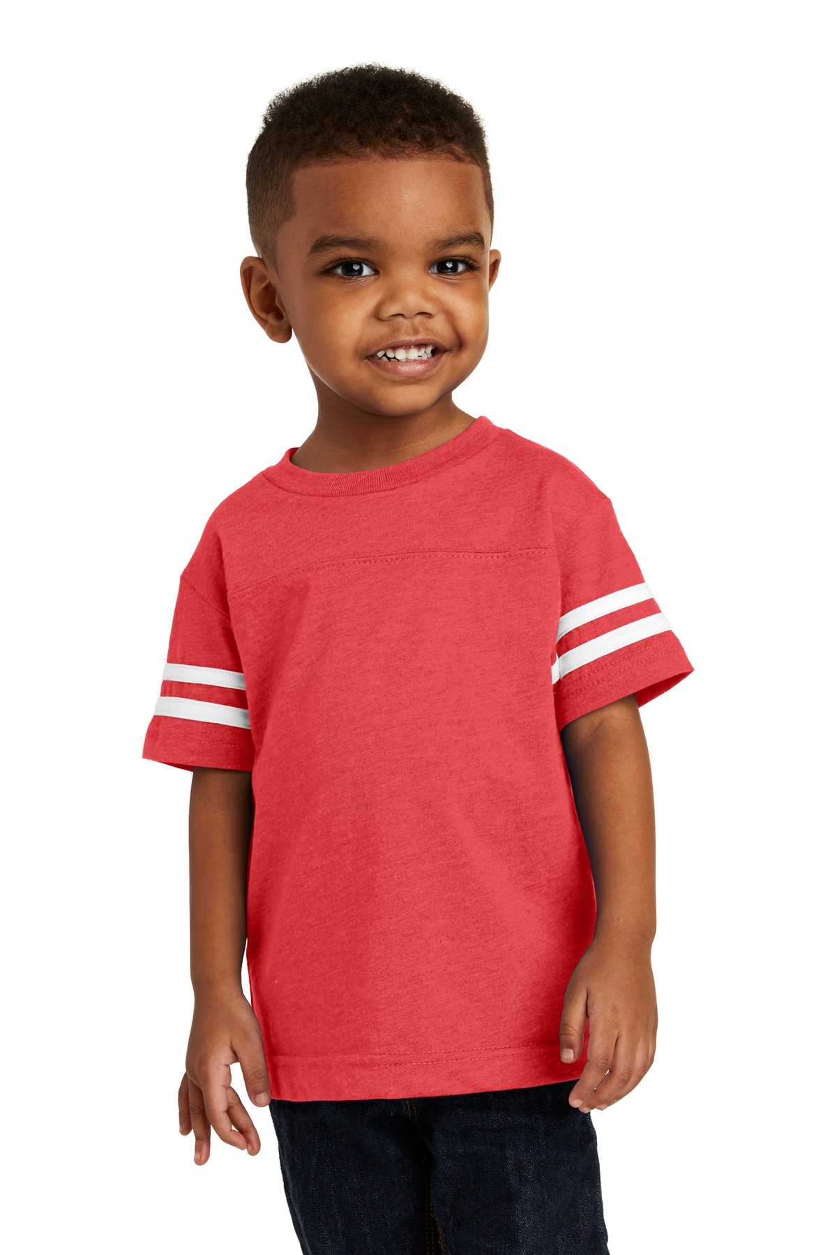 Rabbit Skins &#153;  Toddler Football Fine Jersey Tee. RS3037