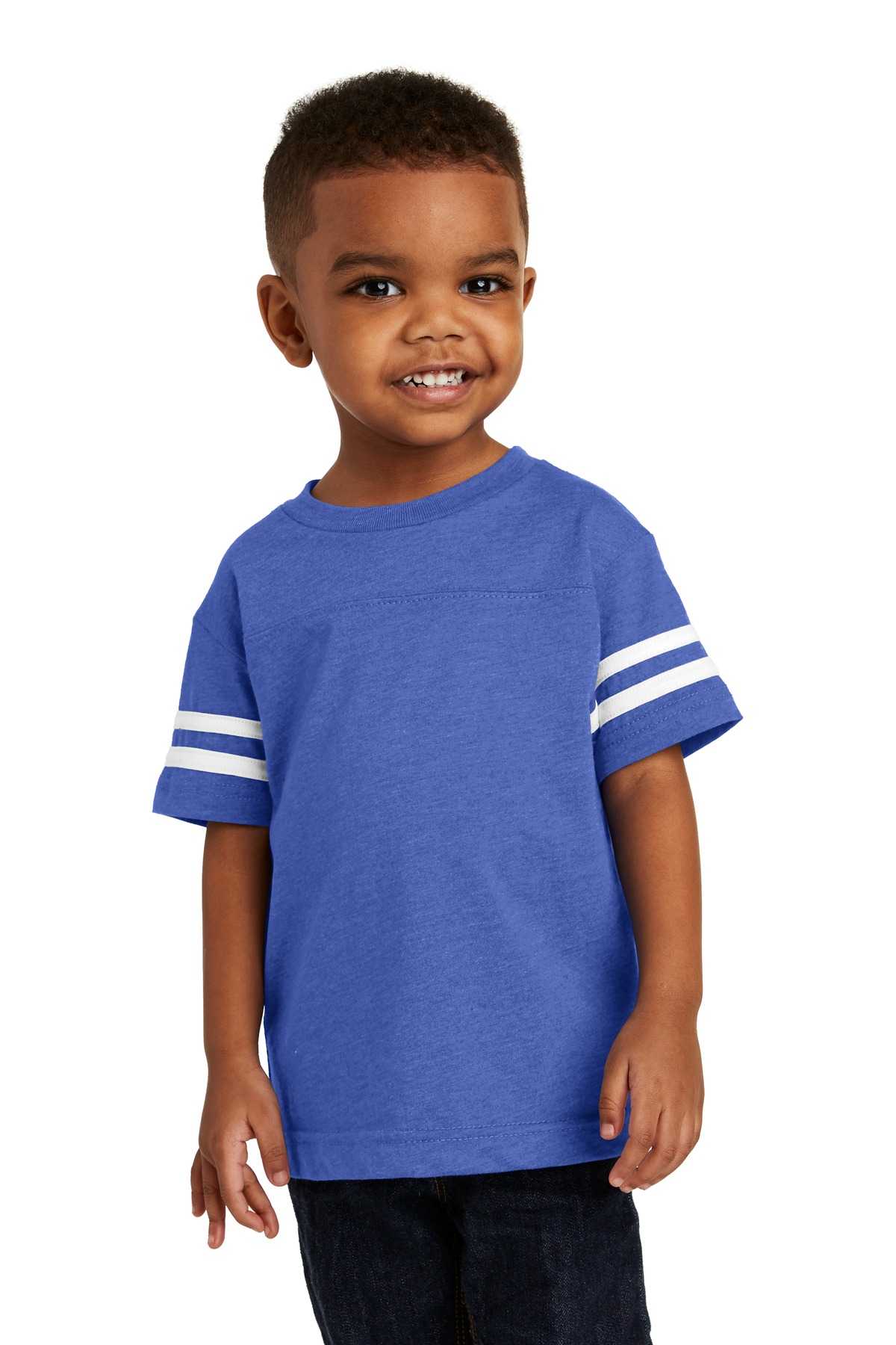 Rabbit Skins &#153;  Toddler Football Fine Jersey Tee. RS3037