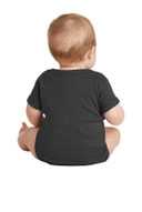 Rabbit Skins ™  Infant Short Sleeve Baby Rib Bodysuit. RS4400