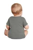 Rabbit Skins ™  Infant Short Sleeve Baby Rib Bodysuit. RS4400