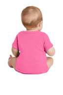 Rabbit Skins ™  Infant Short Sleeve Baby Rib Bodysuit. RS4400