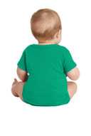 Rabbit Skins ™  Infant Short Sleeve Baby Rib Bodysuit. RS4400