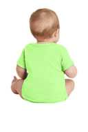 Rabbit Skins ™  Infant Short Sleeve Baby Rib Bodysuit. RS4400