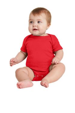 Rabbit Skins ™ Infant Short Sleeve Baby Rib Bodysuit. RS4400 Rabbit Skins ™ Infant Short Sleeve Baby Rib Bodysuit. RS4400