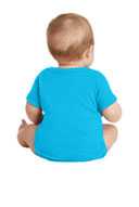 Rabbit Skins ™  Infant Short Sleeve Baby Rib Bodysuit. RS4400