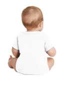 Rabbit Skins ™  Infant Short Sleeve Baby Rib Bodysuit. RS4400