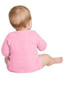 Rabbit Skins ™  Infant Long Sleeve Baby Rib Bodysuit. RS4411