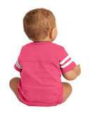 Rabbit Skins ™  Infant Football Fine Jersey Bodysuit. RS4437