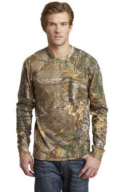 Russell Outdoors ™ Realtree ® Long Sleeve Explorer 100% Cotton T-Shirt with Pocket. S02 Russell Outdoors ™ Realtree ® Long Sleeve Explorer 100% Cotton T-Shirt with Pocket. S02
