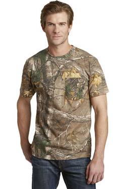 Russell Outdoors ™ - Realtree ® Explorer 100% Cotton T-Shirt with Pocket. S021R Russell Outdoors ™ - Realtree ® Explorer 100% Cotton T-Shirt with Pocket. S021R