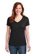 Hanes ®  Ladies Nano-T ®  Cotton V-Neck T-Shirt. S04V