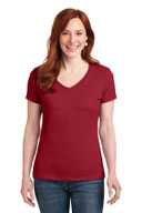 Hanes ®  Ladies Nano-T ®  Cotton V-Neck T-Shirt. S04V