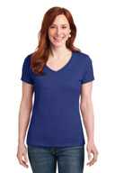 Hanes ®  Ladies Nano-T ®  Cotton V-Neck T-Shirt. S04V
