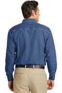 Port Authority Heavyweight Denim Shirt. S100