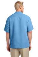 DISCONTINUED  Port Authority Patterned Easy Care Camp Shirt. S536