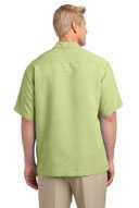 DISCONTINUED  Port Authority Patterned Easy Care Camp Shirt. S536