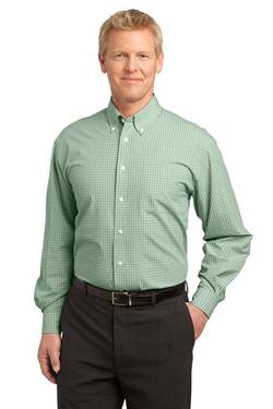Port Authority Plaid Pattern Easy Care Shirt. S639 Port Authority Plaid Pattern Easy Care Shirt. S639
