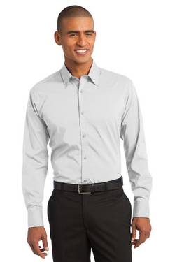 Port Authority Stretch Poplin Shirt. S646 Port Authority Stretch Poplin Shirt. S646