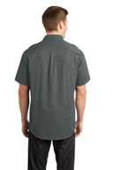 DISCONTINUED  Port Authority Stain-Release Short Sleeve Twill Shirt. S648