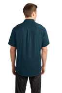 DISCONTINUED  Port Authority Stain-Release Short Sleeve Twill Shirt. S648