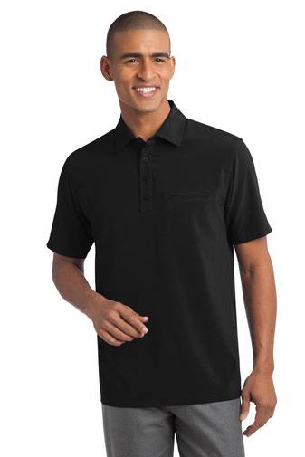 DISCONTINUED  Port Authority Ultra Stretch Pocket Polo. S650