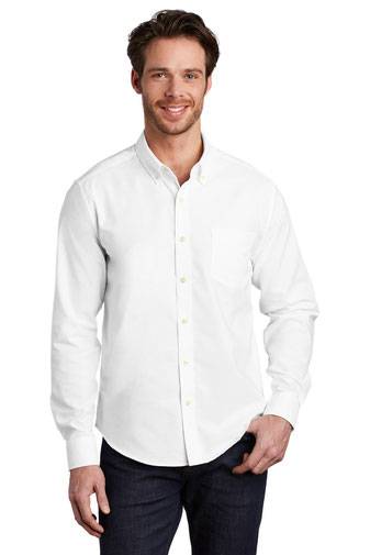 Port Authority Untucked Fit SuperPro™  Oxford  S651