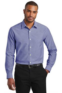 Port Authority Slim Fit SuperPro™ Oxford Shirt. S661 Port Authority Slim Fit SuperPro™ Oxford Shirt. S661