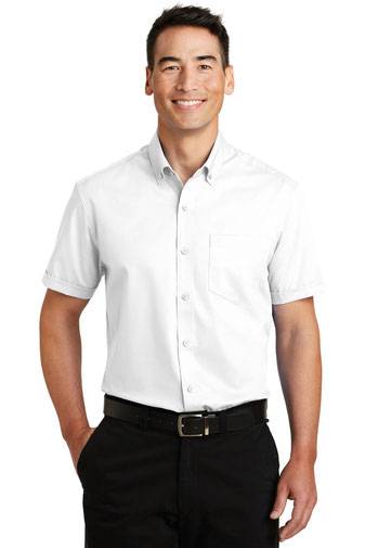 Port Authority Short Sleeve SuperPro™  Twill Shirt. S664