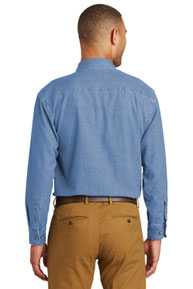 Port & Company ®  - Long Sleeve Value Denim Shirt. SP10