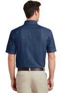 Port & Co ®  - Short Sleeve Value Denim Shirt. SP11