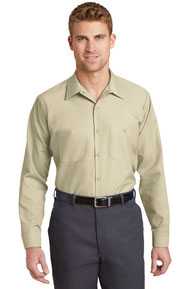 Red Kap ®  - Long Sleeve Industrial Work Shirt.  SP14