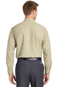 Red Kap ®  Long Size, Long Sleeve Industrial Work Shirt. SP14LONG