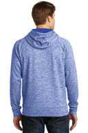 Sport-Tek ®  PosiCharge ®  Electric Heather Fleece Hooded Pullover. ST225