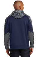 Sport-Tek ®  Sport-Wick ®  Mineral Freeze Fleece Colorblock Hooded Pullover. ST231