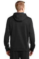 Sport-Tek ®  Sport-Wick ®  Fleece Colorblock Hooded Pullover. ST235