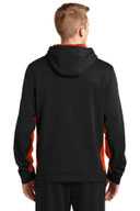 Sport-Tek ®  Sport-Wick ®  Fleece Colorblock Hooded Pullover. ST235