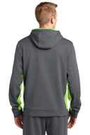 Sport-Tek ®  Sport-Wick ®  Fleece Colorblock Hooded Pullover. ST235