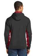 Sport-Tek ®  Sport-Wick ®  CamoHex Fleece Colorblock Hooded Pullover. ST239