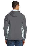 Sport-Tek ®  Sport-Wick ®  CamoHex Fleece Colorblock Hooded Pullover. ST239