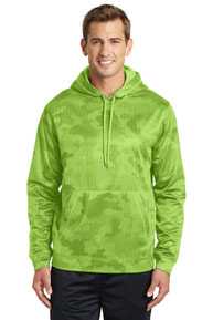 Sport-Tek ®  Sport-Wick ®  CamoHex Fleece Hooded Pullover. ST240