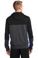 Sport-Tek ®  Tech Fleece Colorblock Full-Zip Hooded Jacket. ST245