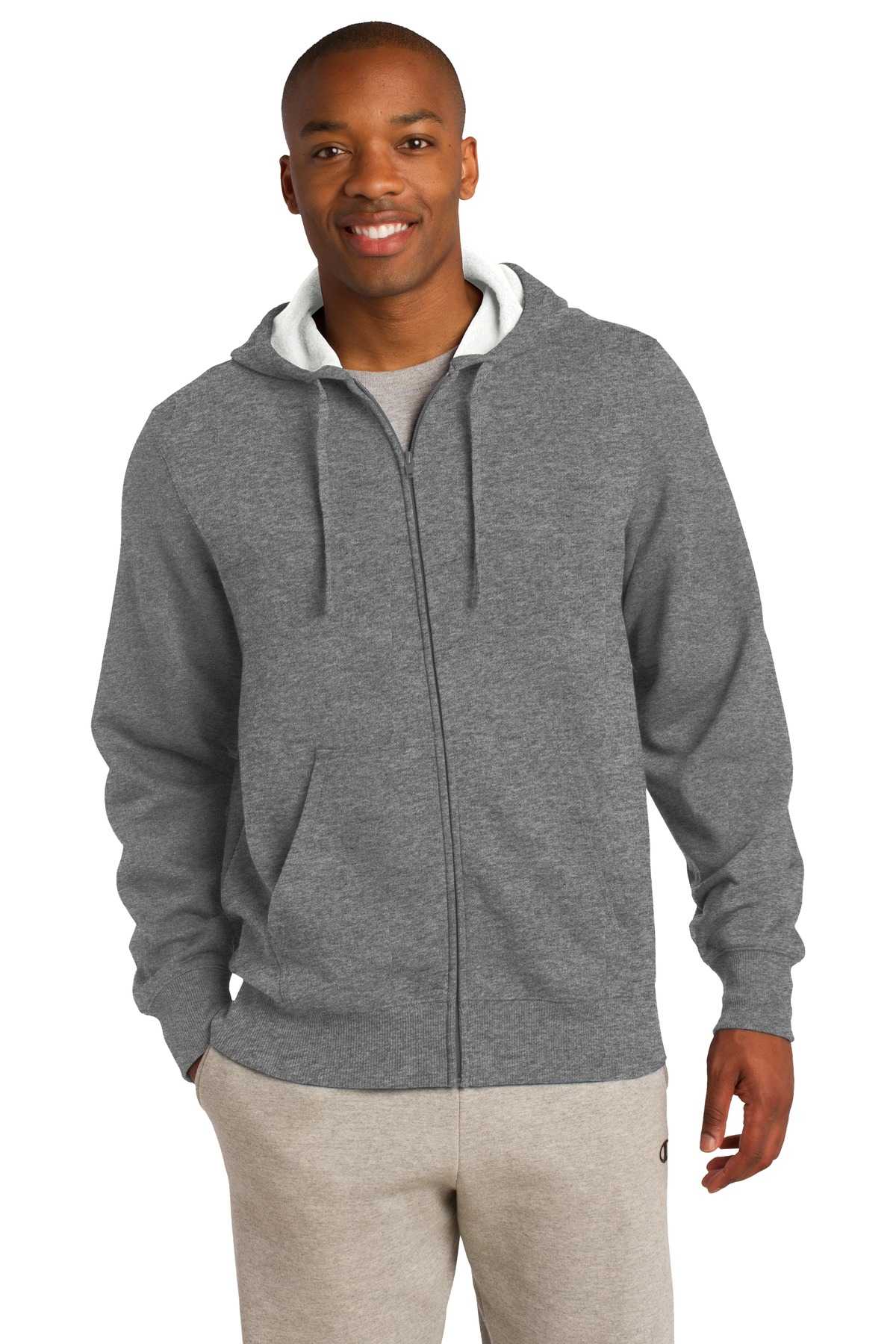 Sport-Tek® Hoodie - Full-Zip Hooded Sweatshirt. ST258