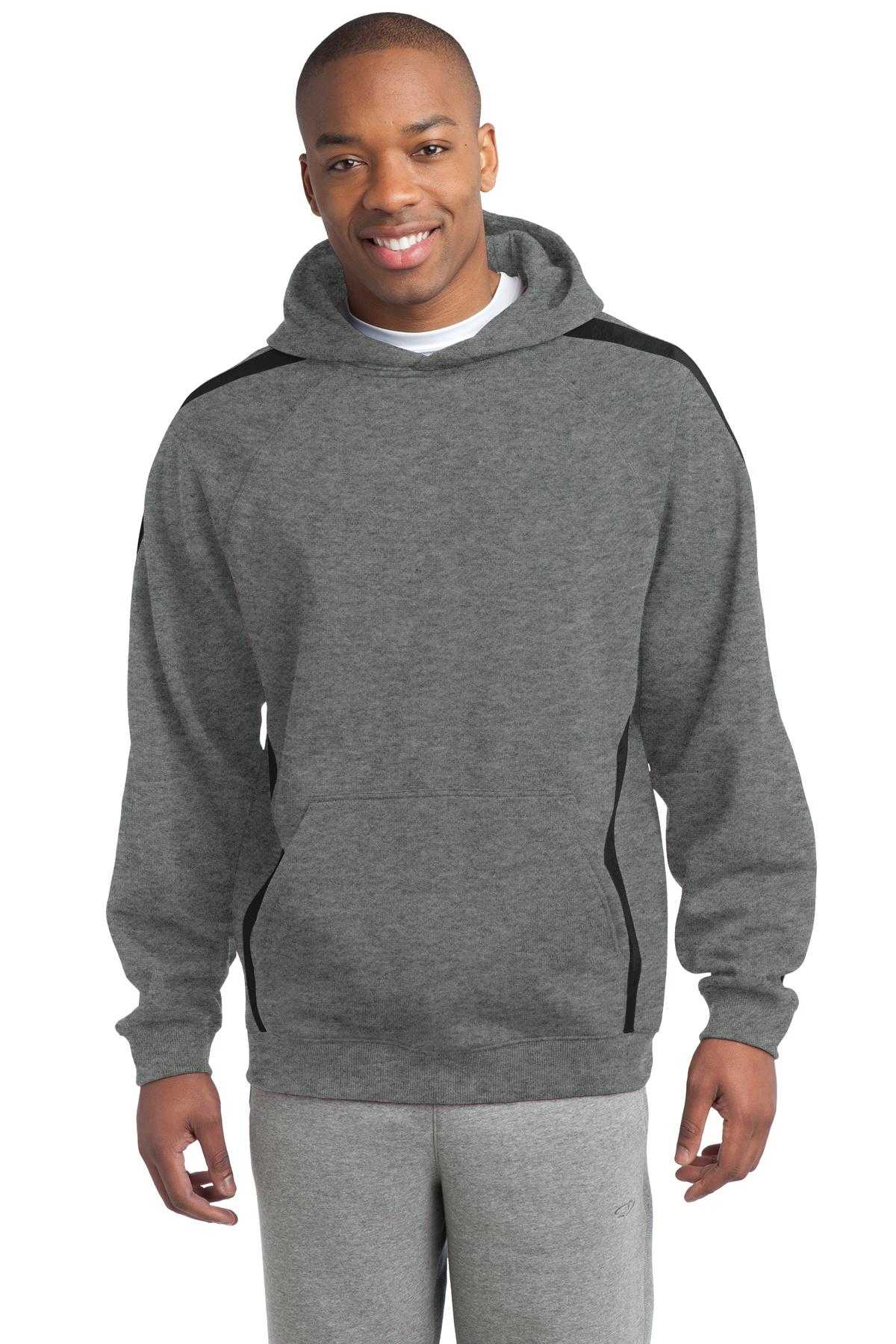 Sport-Tek &#174;  Sleeve Stripe Pullover Hooded Sweatshirt. ST265