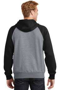 Sport-Tek ®  Raglan Colorblock Pullover Hooded Sweatshirt. ST267
