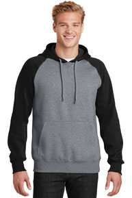 Sport-Tek ®  Raglan Colorblock Pullover Hooded Sweatshirt. ST267