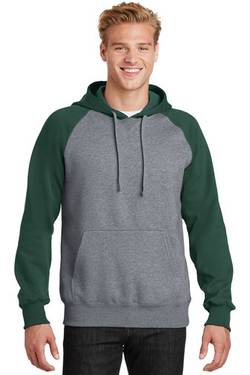 Sport-Tek ® Raglan Colorblock Pullover Hooded Sweatshirt. ST267 Sport-Tek ® Raglan Colorblock Pullover Hooded Sweatshirt. ST267