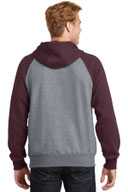 Sport-Tek ®  Raglan Colorblock Pullover Hooded Sweatshirt. ST267