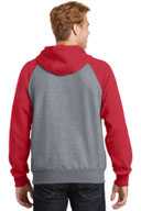 Sport-Tek ®  Raglan Colorblock Pullover Hooded Sweatshirt. ST267