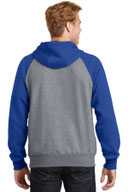 Sport-Tek ®  Raglan Colorblock Pullover Hooded Sweatshirt. ST267